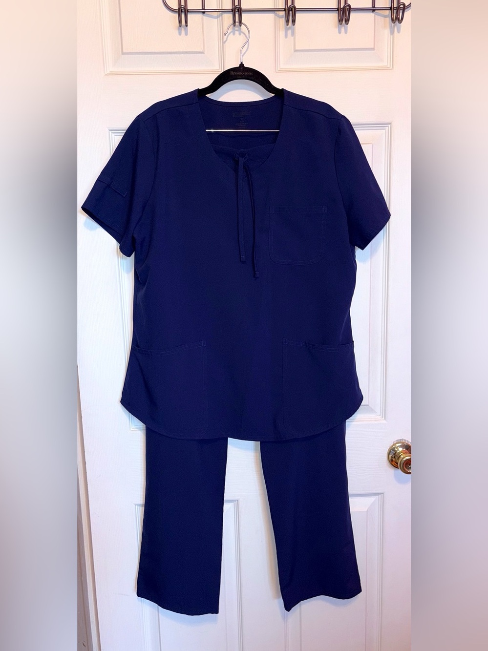 Scrubstar NWOT Navy Blue Scrub Set Size Large